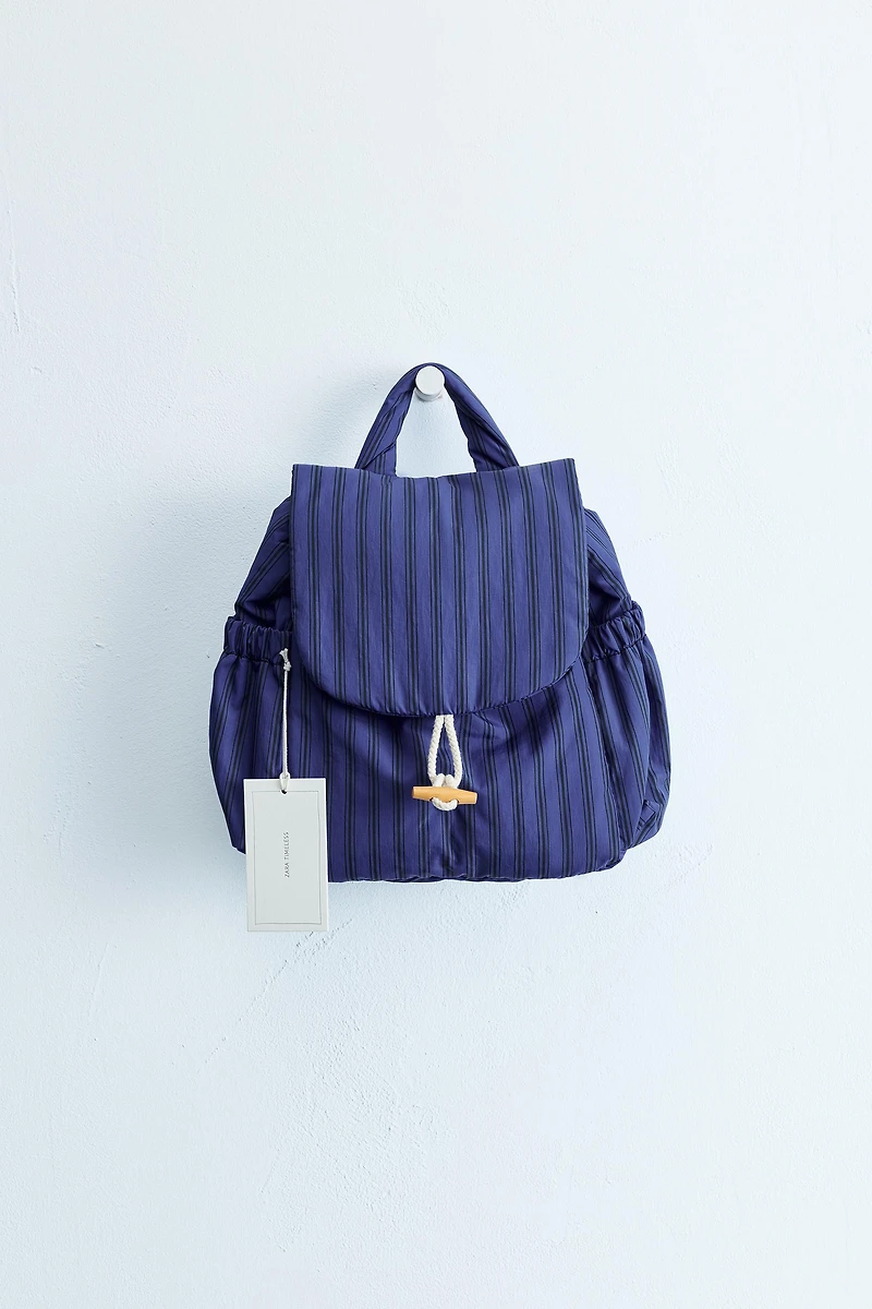 SAC À DOS À RAYURES