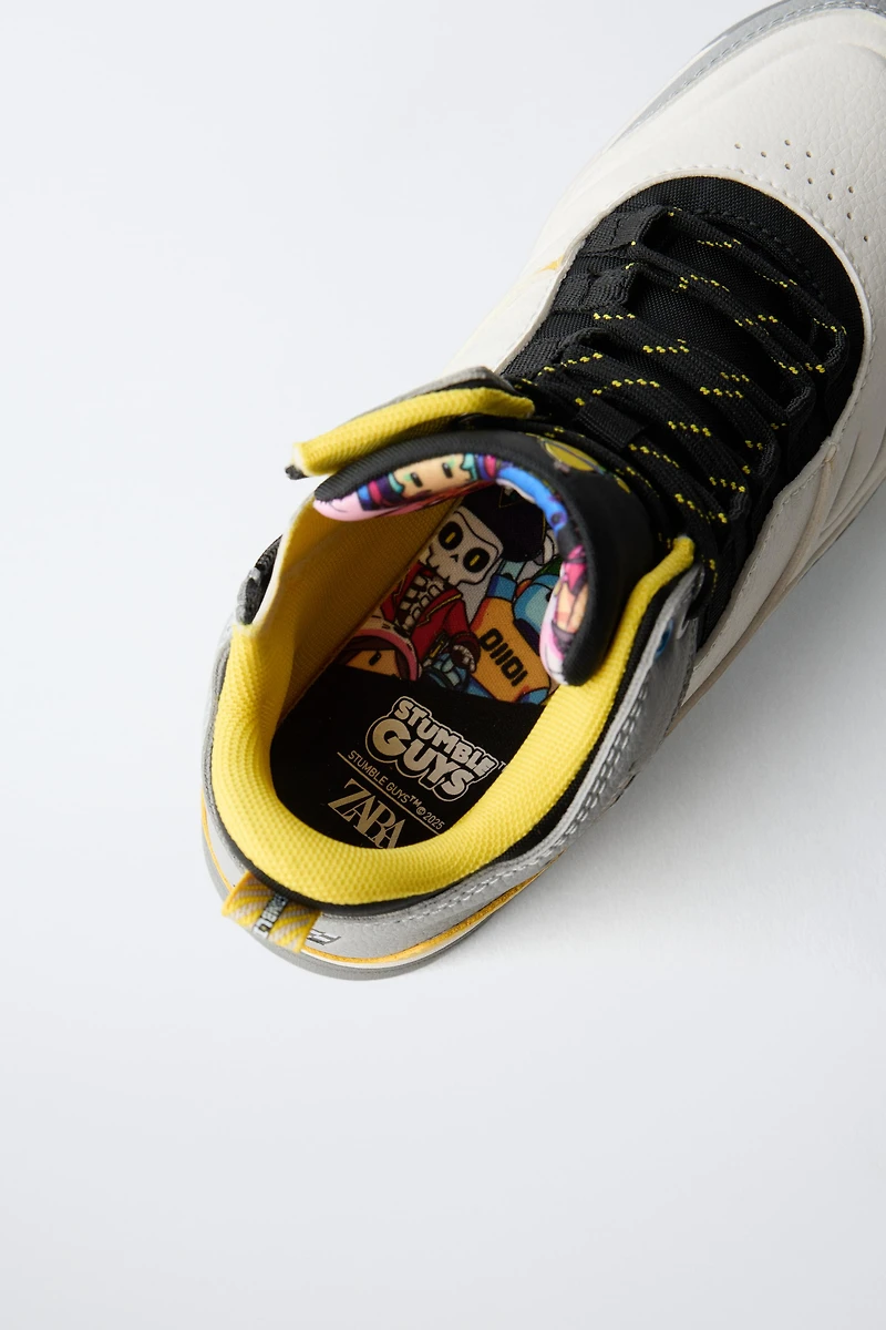 STUMBLE GUYS ™ © SCOPELY HIGH TOP SNEAKERS