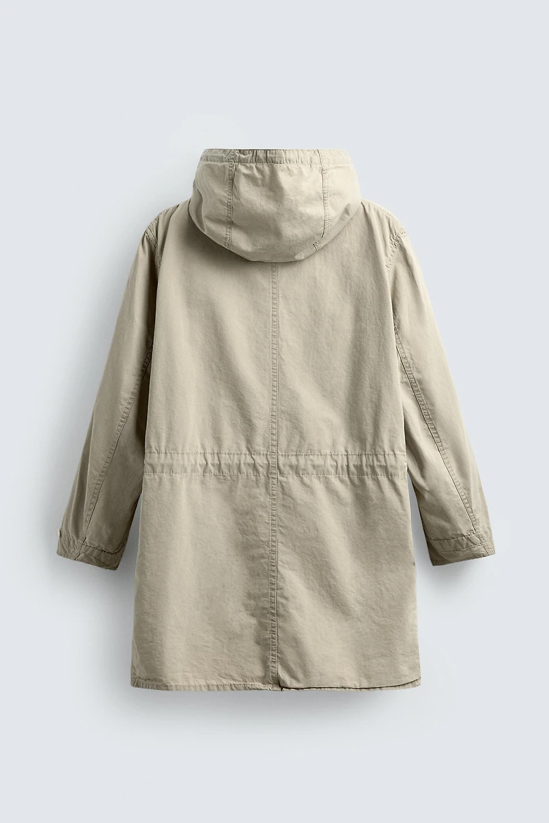 SHORT COTTON PARKA
