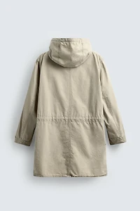 SHORT COTTON PARKA
