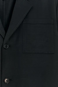 LINEN BLEND STRAIGHT COAT 50TH ANNIVERSARY