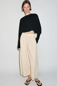 PANTALON BARREL BAS AJUSTABLE