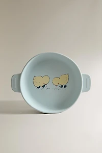 KIDS’ SILICONE CHICK PLATE