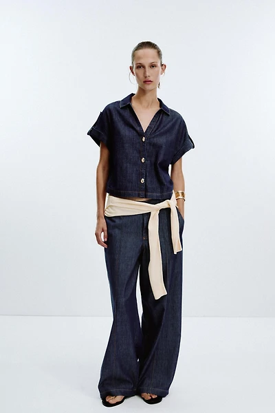 Z1975 SHORT SLEEVE DENIM SHIRT