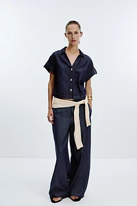 Z1975 SHORT SLEEVE DENIM SHIRT