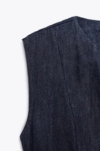 ROBE MIDI EN DENIM ZW COLLECTION