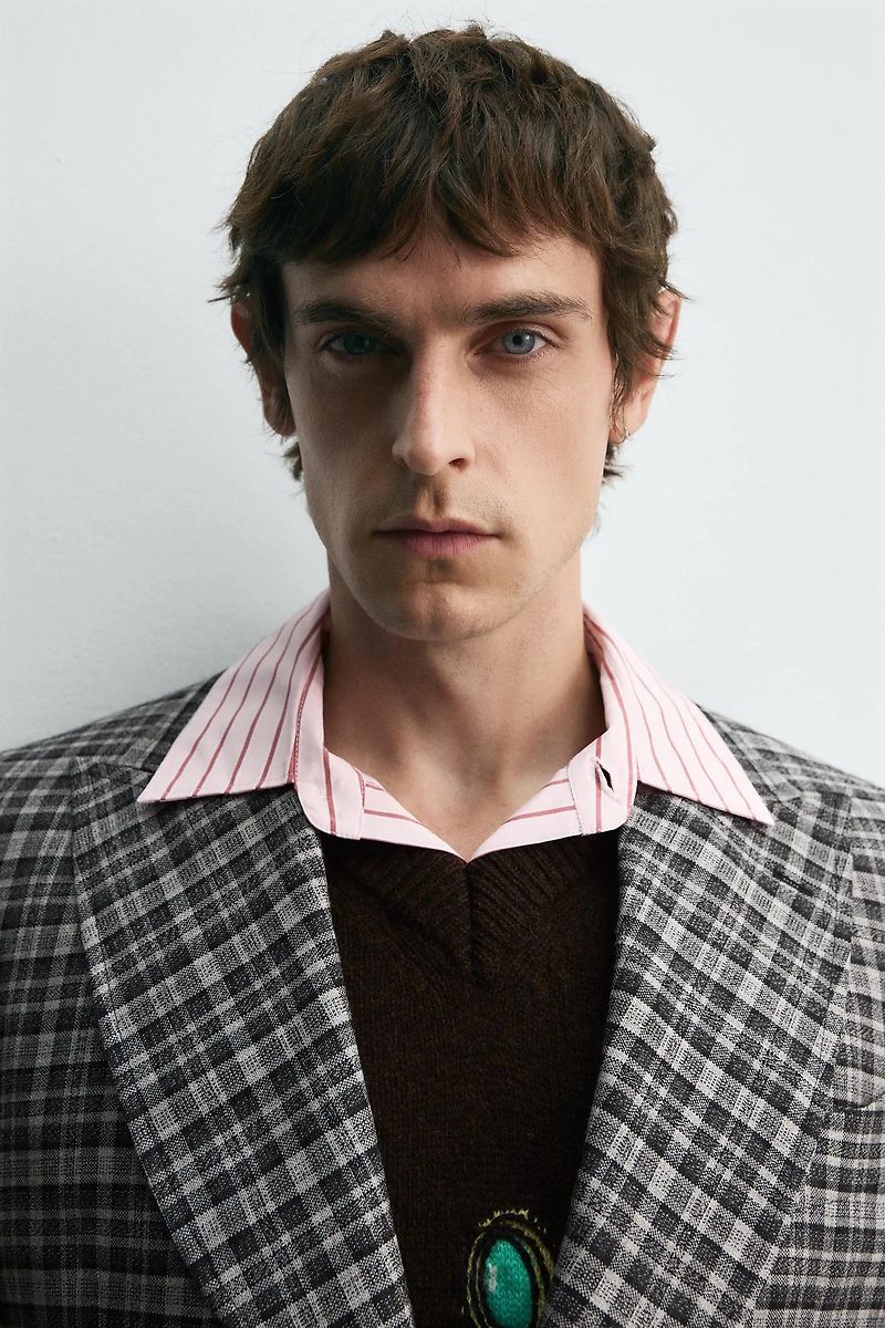 CHECKERED SUIT BLAZER HARRY LAMBERT FOR ZARA X DISNEY