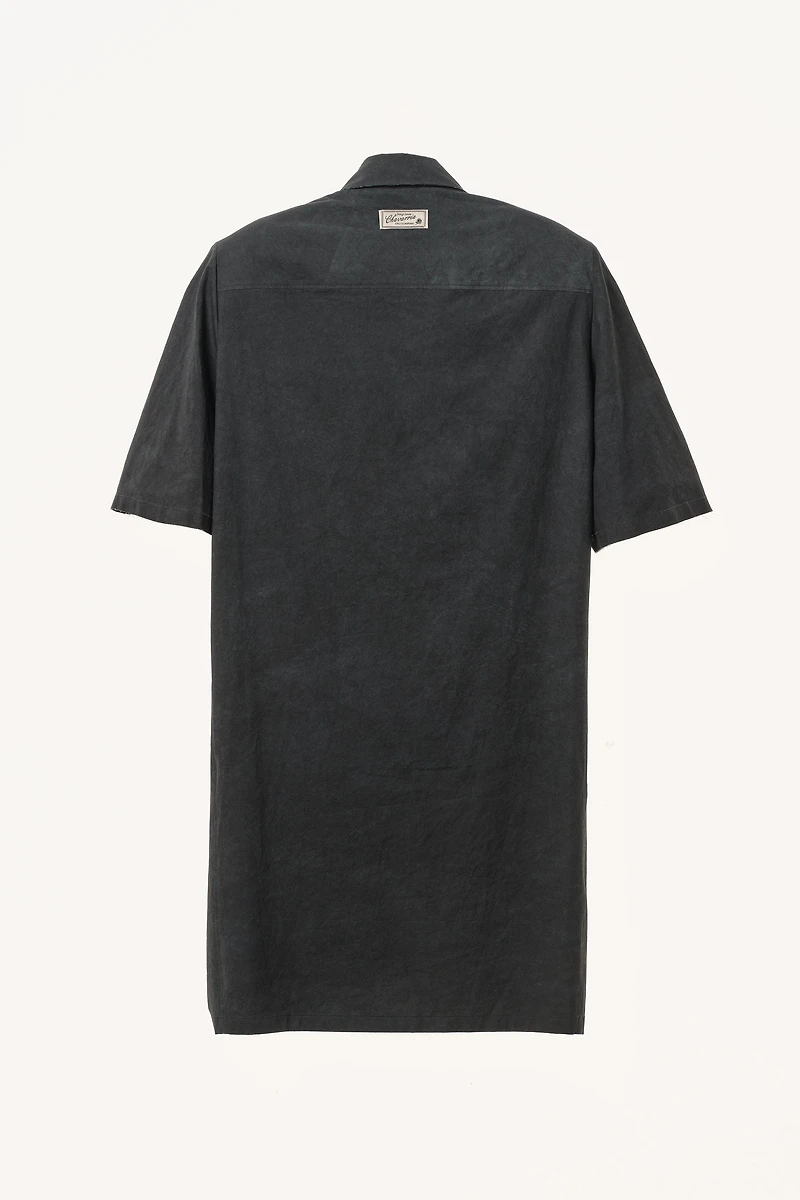 WILLY CHAVARRIA X ZARA SHOULDER PAD SHIRT DRESS