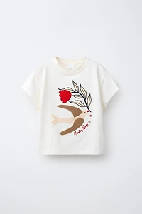 EMBROIDERED PATCH T-SHIRT