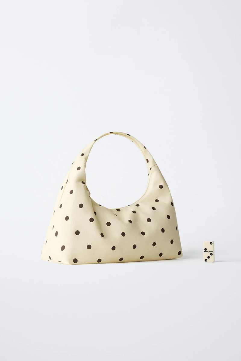 POLKA DOT SHOULDER BAG
