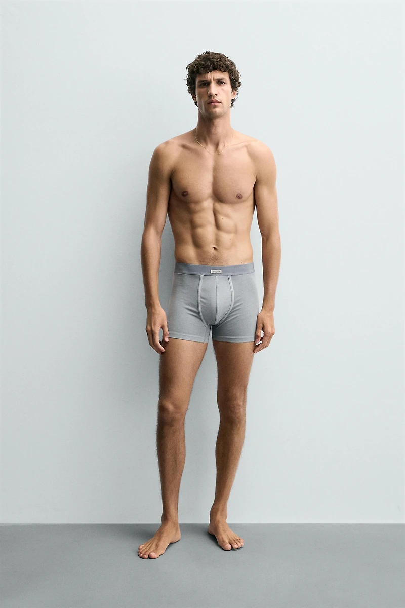 SOFT BOXER BRIEFS 3-PACK