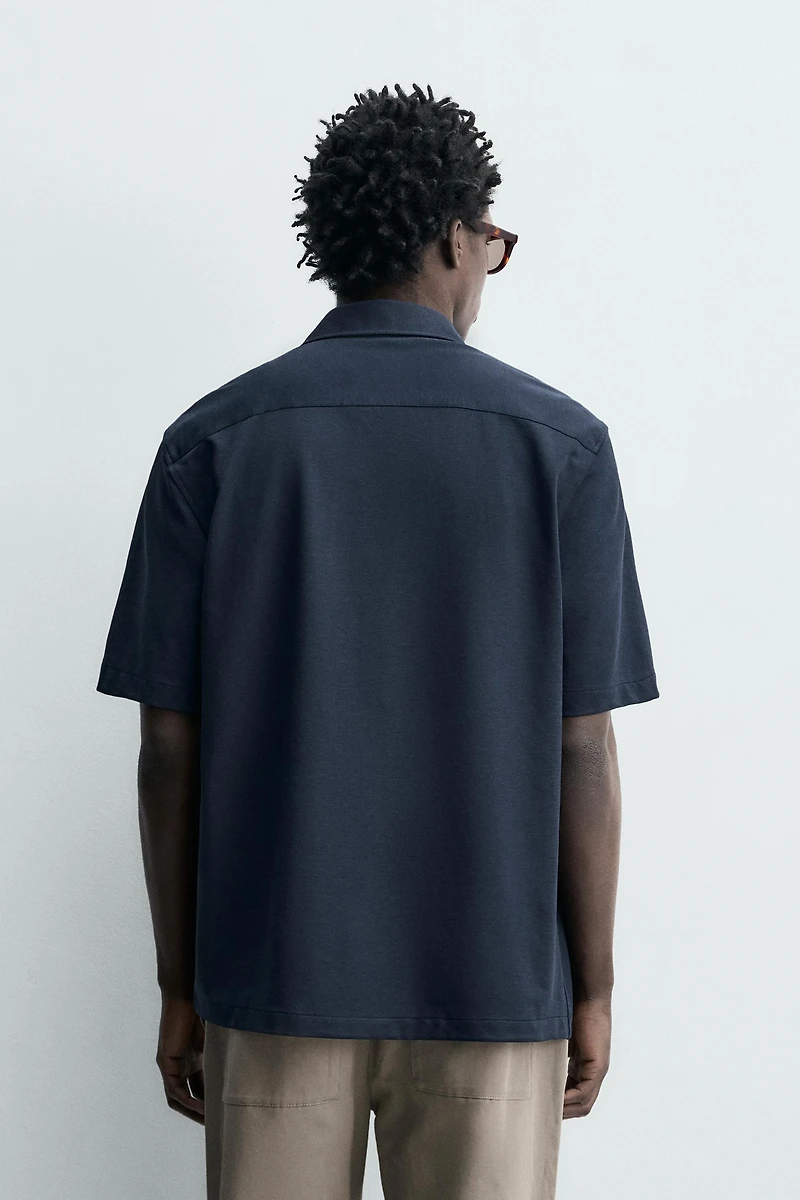 CHEMISE REGULAR FIT STRUCTURÉE