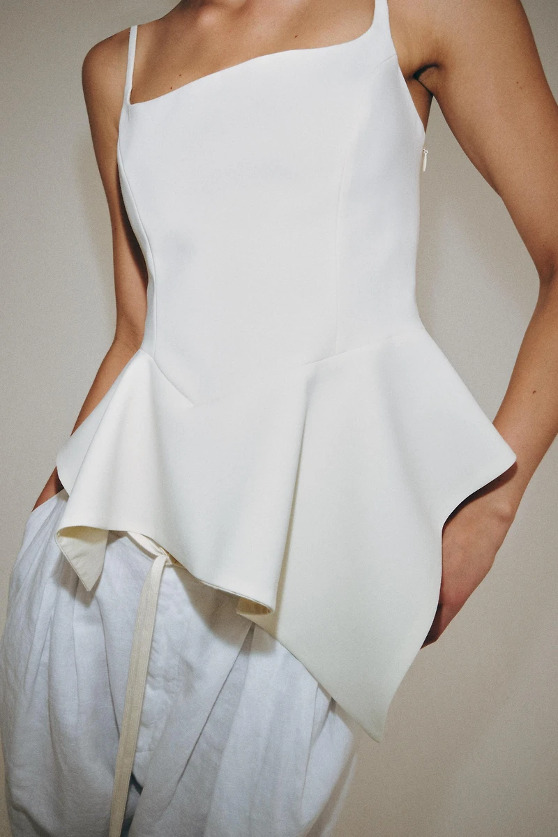 ZW COLLECTION PEPLUM TOP
