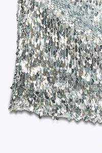 SEQUIN HALTER TOP