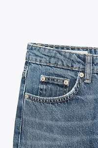JEAN TRF MOM FIT TAILLE HAUTE