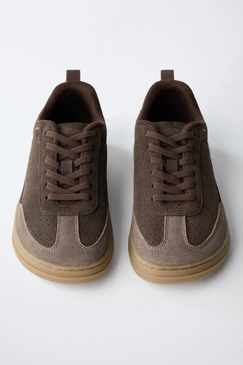 TENNIS OU BASKET EN CUIR BAREFOOT