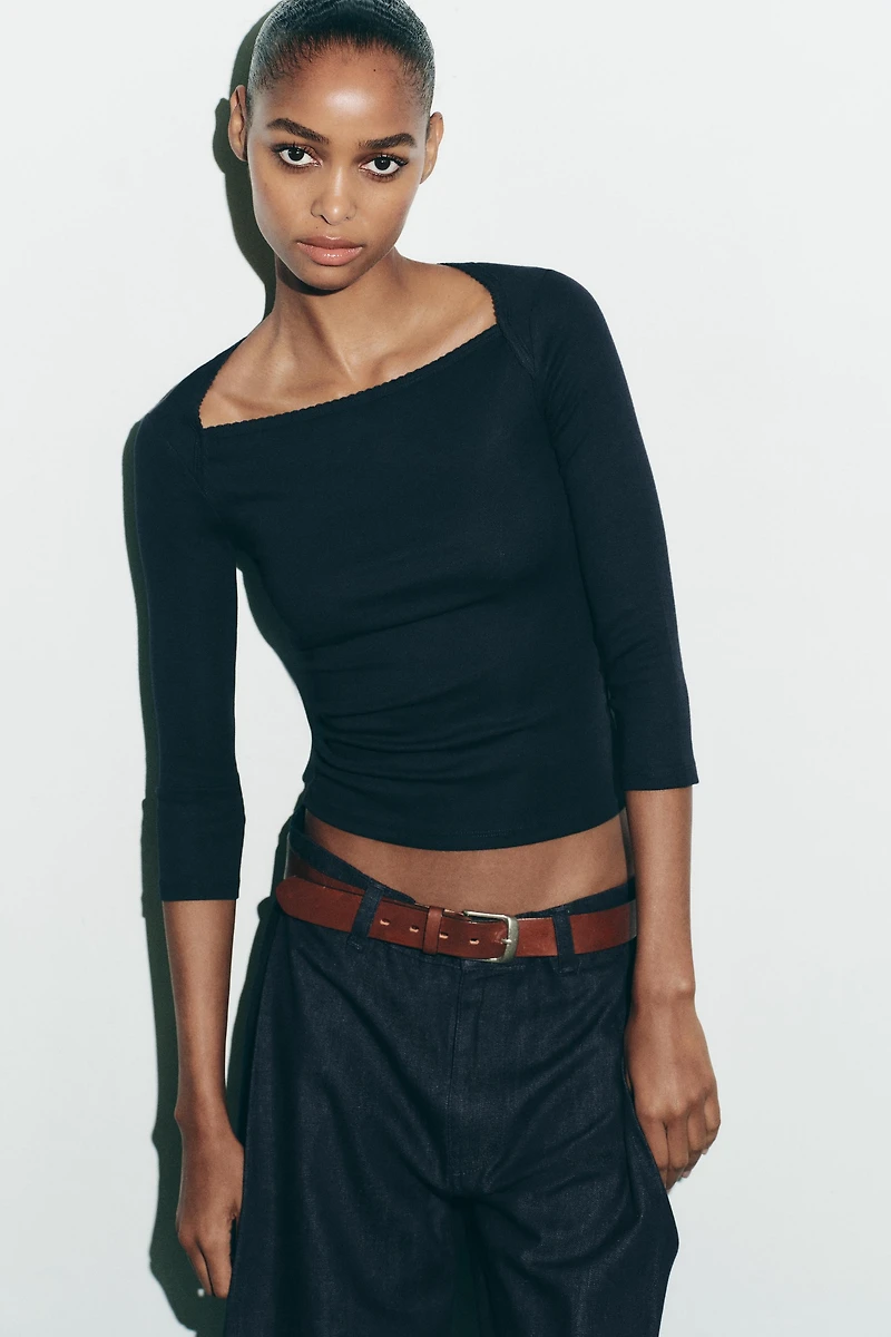 T-SHIRT COTON MODAL