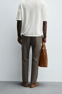 SLIM FIT STRETCH PANTS