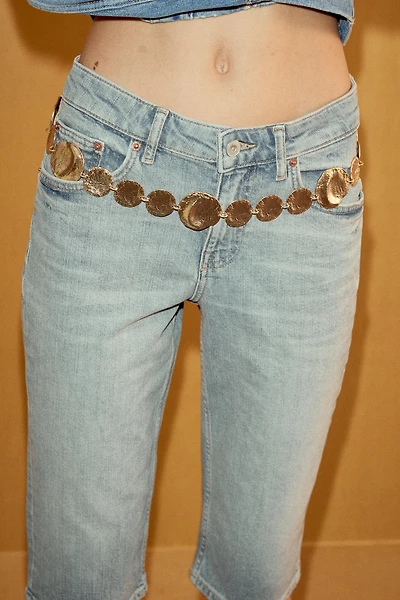 METAL MEDALLION BELT