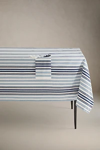 TABLECLOTH WITH IRREGULAR STRIPES