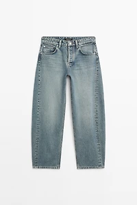 High-waist balloon fit jeans