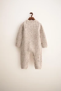 ZARA TIMELESS - BUTTONED WOOL JUMPSUIT