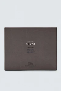 MAN SILVER + BLUE SPIRIT EDT 2 X 90 ML (3.04 FL. OZ)