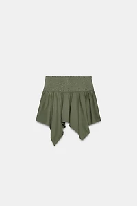 ASYMMETRIC STUDDED SKIRT