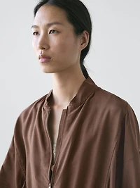 Veste bomber fluide