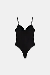 SWEETHEART NECKLINE BODYSUIT