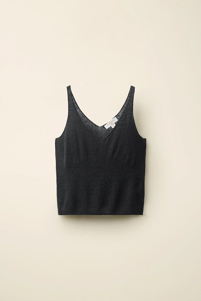 KNIT STRAPPY TOP CREATED BY CARAMEL LONDON X ZARA