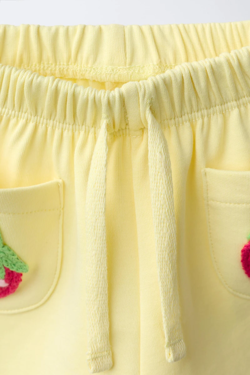 BERMUDA INTERLOCK FRUITS POINT CROCHET