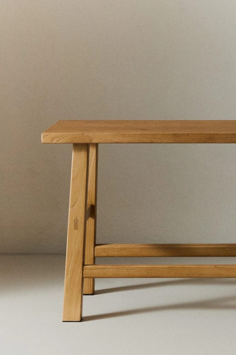 ELM WOOD BENCH