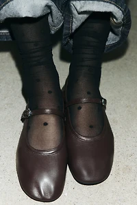 POLKA DOT KNEE-HIGH SOCKS