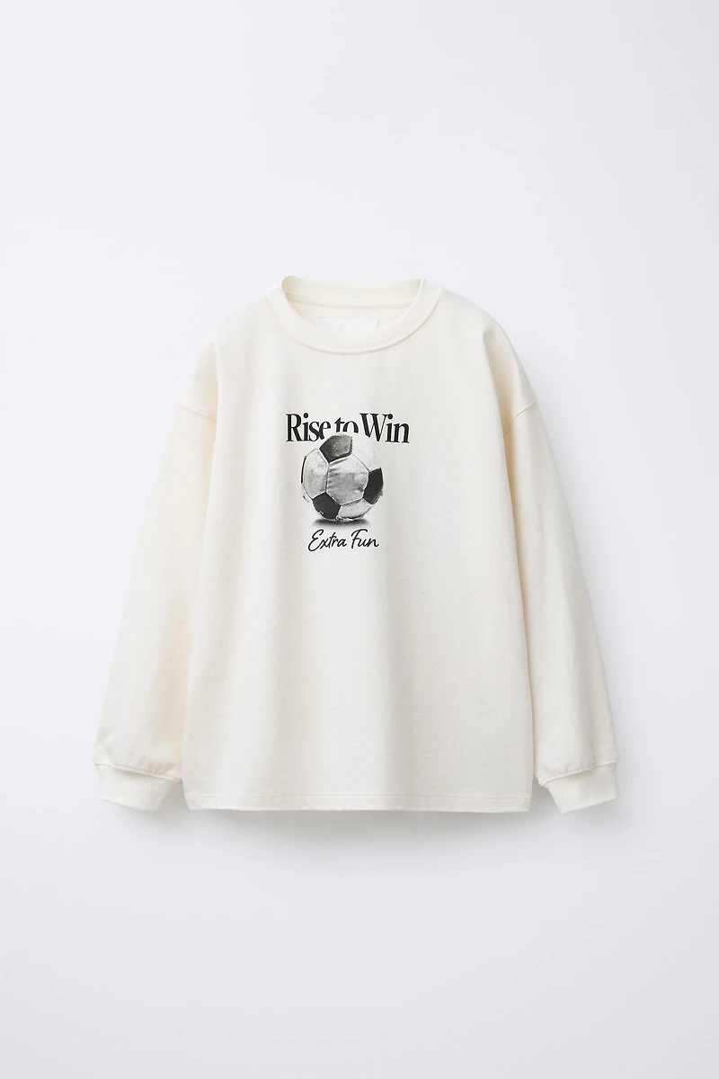 SPORTS PRINT T-SHIRT