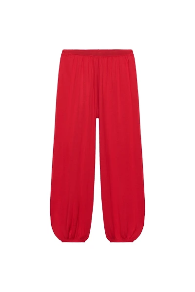 PUFFY KNIT PANTS