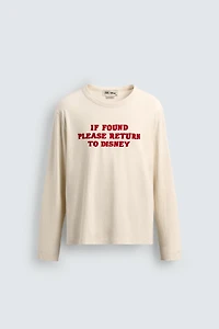 SLOGAN T-SHIRT HARRY LAMBERT FOR ZARA X DISNEY