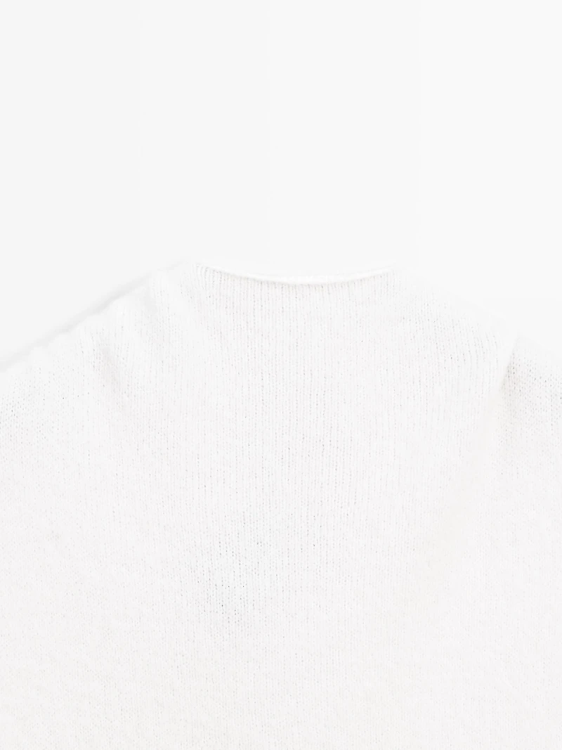 Plastron à capuche alpaga