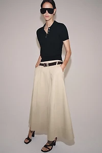 SHORT SLEEVE KNIT POLO SHIRT