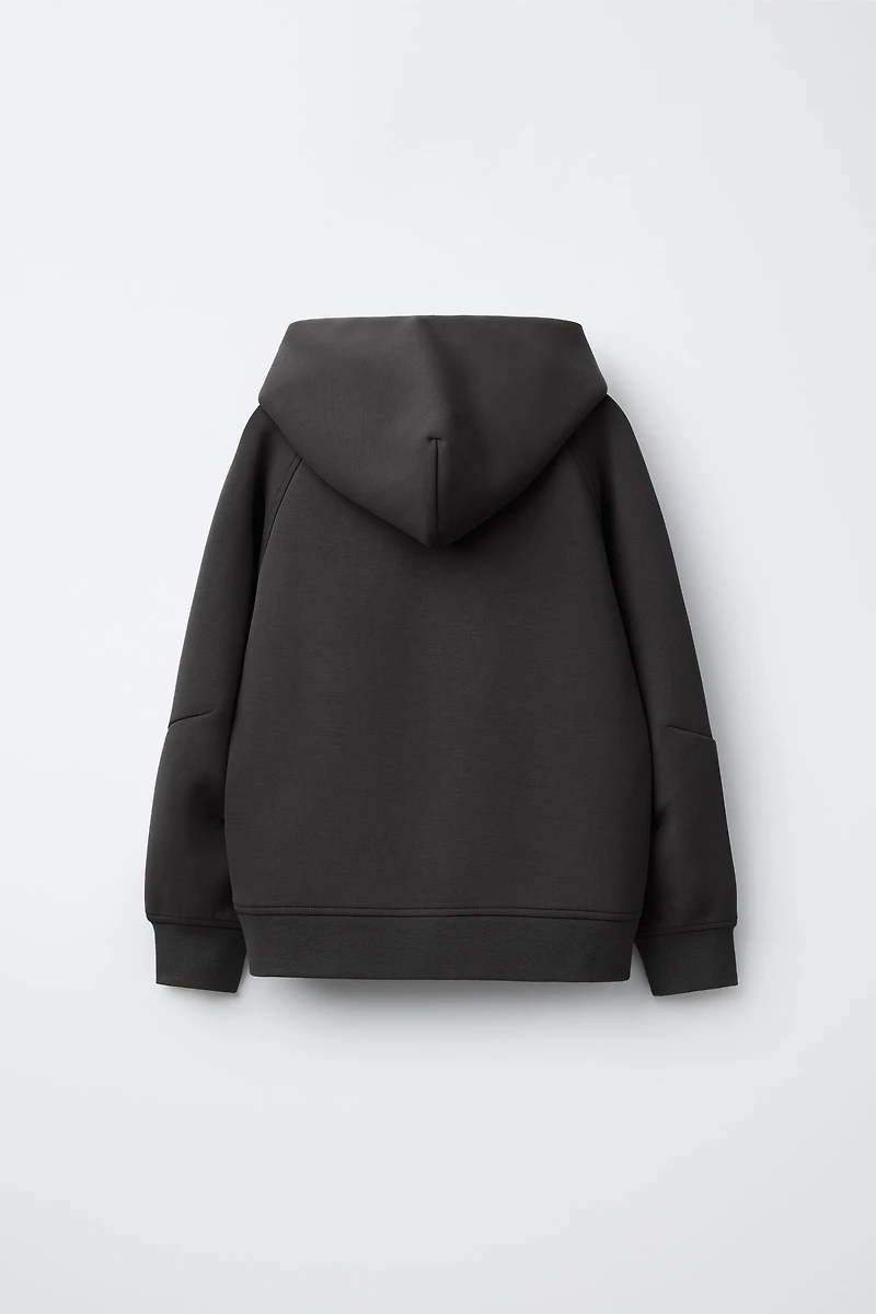 REFLECTIVE LOGO HOODIE SWEATSHIRT