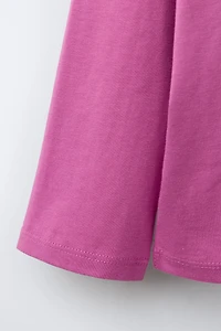 BASIC EMBROIDERED HEART T-SHIRT