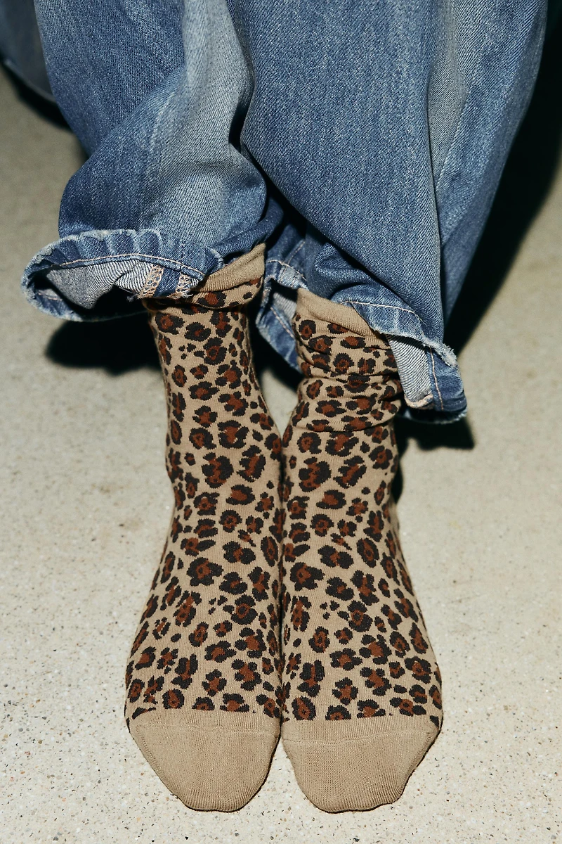CHAUSSETTES IMPRIMÉ ANIMAL