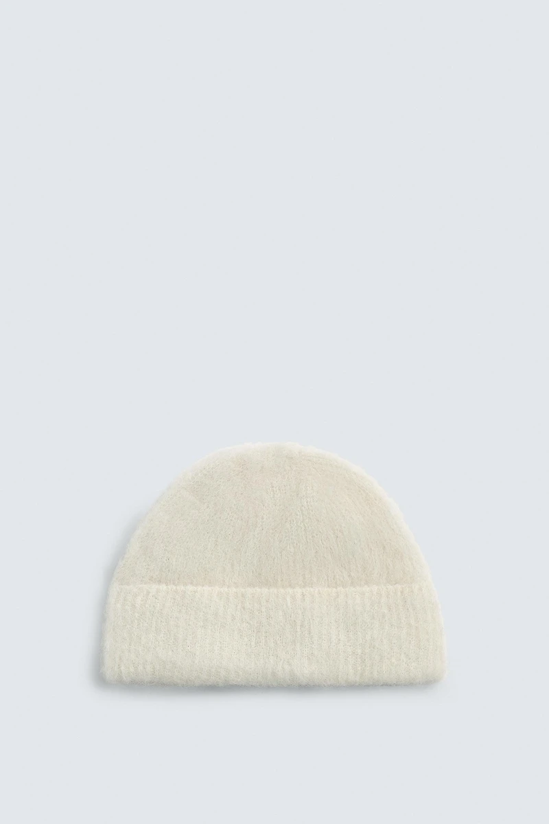 ALPACA BLEND BEANIE HAT