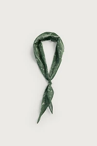 LONG FISH PRINT BANDANA