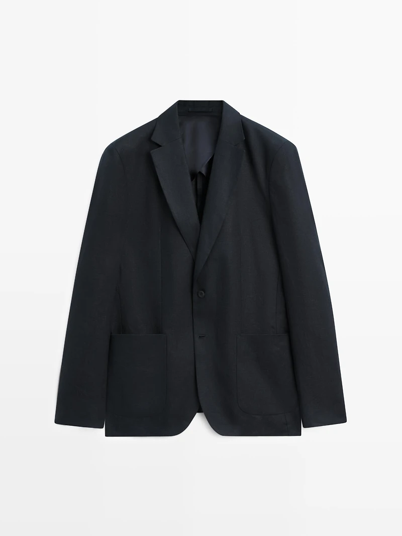 Veste de costume 100 % lin