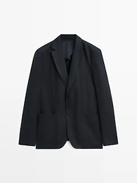 Veste de costume 100 % lin