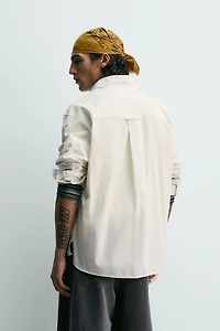 CHEMISE RELAXED FIT EN COTON