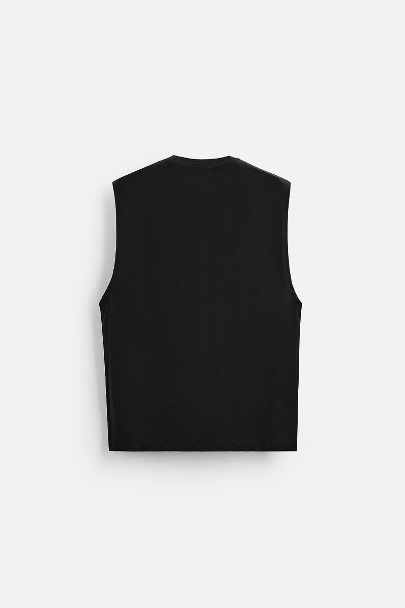 RELAXED FIT TANK T-SHIRT