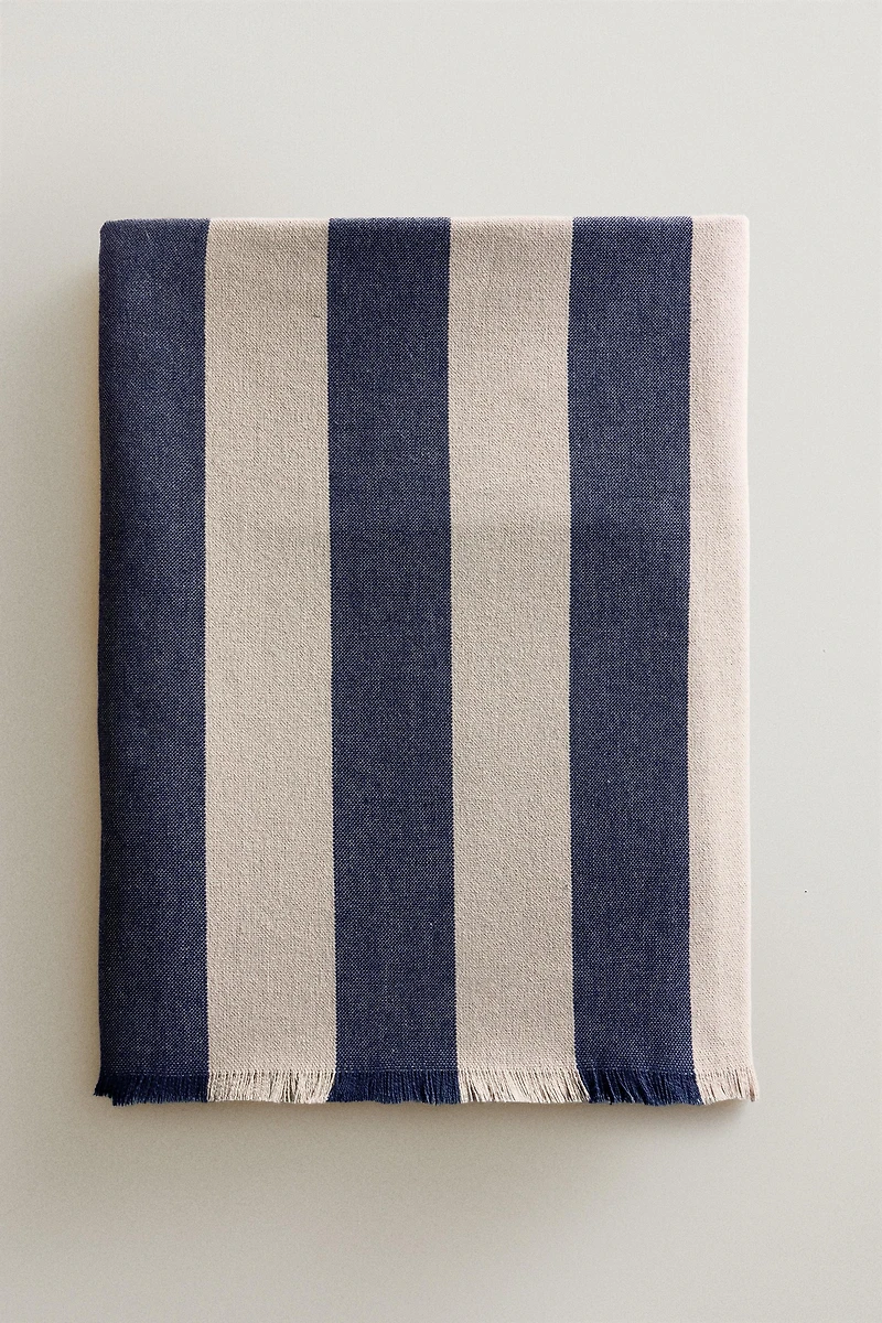 MULTIPURPOSE STRIPED BLANKET