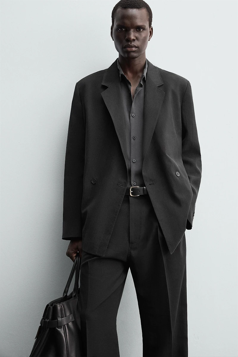 FLOWY SUIT BLAZER